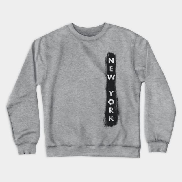 New York Crewneck Sweatshirt by Tanimator